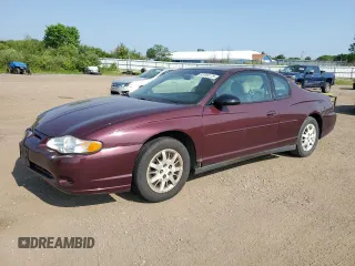 2004 Chevrolet Monte Carlo LS с VIN 2G1WW12E649194223, выставлен на аукционе Copart как лот 60756175 с пробегом 53 477 миль миль и Чистый • Clean title. История ставок и продаж доступна на DreamBid. Изображение 1.