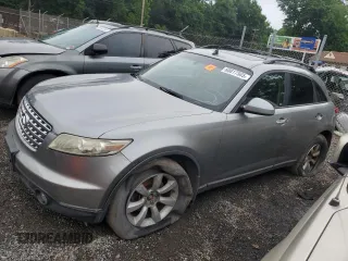 2004 Infiniti FX with VIN JNRAS08W44X214929, listed as a Copart auction lot 60817565 with Not provided miles and Salvage title. Bid and sale history available at DreamBid. Image 1.