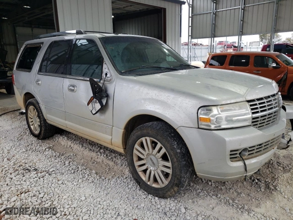 2012 Lincoln Navigator with VIN 5LMJJ2H52CEL03875, listed as a Copart auction lot 81834994 with 158,971 mi miles and Salvage Title. Bid and sale history available at carsss.com. Image 4.