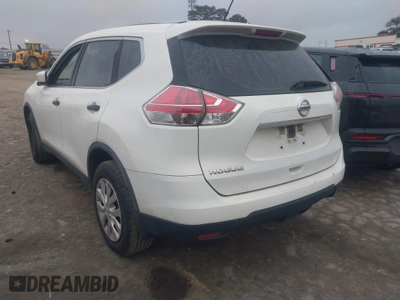 2016 Nissan Rogue S with VIN JN8AT2MT1GW030714, listed as a IAAI auction lot 41927811 with 208,674 mi miles and . Bid and sale history available at carsss.com. Image 3.