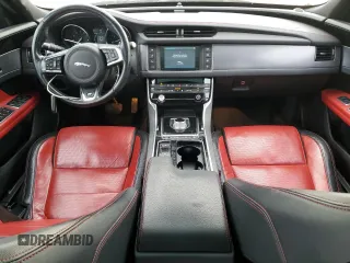 2016 Jaguar XF with VIN SAJBL4BV6GCY16964, listed as a Copart auction lot 82786584 with 100,587 mi miles and Salvage Title. Bid and sale history available at DreamBid. Image 8.