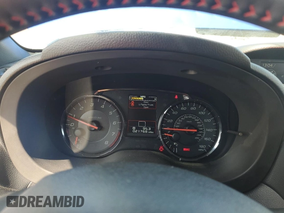 2020 Subaru WRX Premium z VIN JF1VA1C64L9823965, wystawiony jako Copart lot #52810025 z przebiegiem 21 768 mil mil oraz Szkoda całkowita • Salvage title. Historia ofert i sprzedaży dostępna na DreamBid. Obrazek 9.