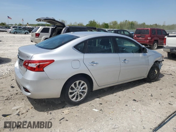 2019 Nissan Sentra S z VIN 3N1AB7AP8KY309049, wystawiony jako Copart lot #56308045 z przebiegiem 143 815 mil mil oraz Szkoda całkowita • Salvage title. Historia ofert i sprzedaży dostępna na DreamBid. Obrazek 3.