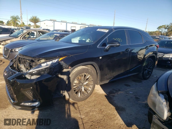 2021 Lexus RX with VIN 2T2YZMDA1MC293336, listed as a Copart auction lot 36037413 with 20,385 mi miles. Bid and sale history available at carsss.com. Image 1.