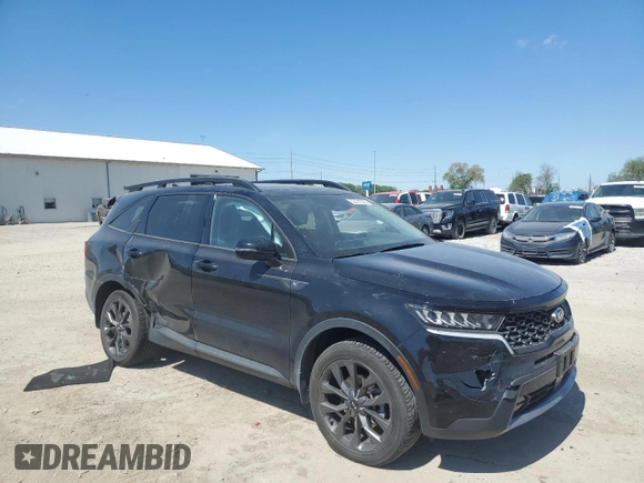 2021 Kia Sorento EX with VIN 5XYRHDLF2MG069554, listed as a Copart auction lot 55751305 with 67,410 mi miles and Salvage title. Bid and sale history available at DreamBid. Image 4.