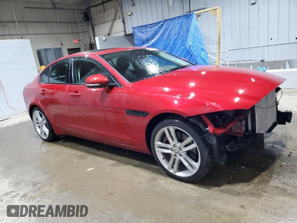 2017 Jaguar XE 35t Prestige with VIN SAJAK4BV6HA970330, listed as a Copart auction lot 51227735 with 46,158 mi miles and Salvage Title. Bid and sale history available at DreamBid. Image 4.