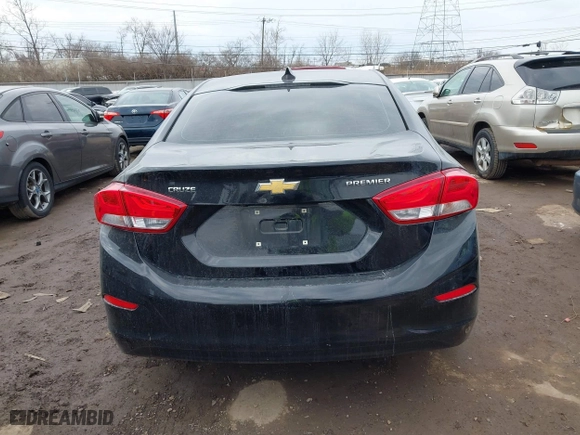 2019 Chevrolet Cruze Premier with VIN 1G1BF5SM9K7101240, listed as a IAAI auction lot 41673049 with 119,025 mi miles. Bid and sale history available at carsss.com. Image 17.