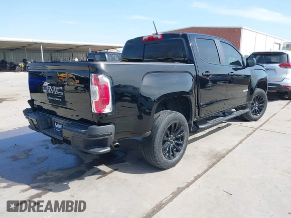 2022 GMC Canyon 2WD Elevation with VIN 1GTG5CEN5N1151794, listed as a IAAI auction lot 41876656 with 57,305 mi miles. Bid and sale history available at carsss.com. Image 4.