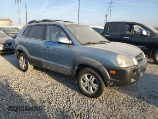 2008 Hyundai Tucson SE with VIN KM8JN12D78U855628, listed as a Copart auction lot 49018165 with 172,838 mi miles and Clean Title. Bid and sale history available at carsss.com. Image 4.