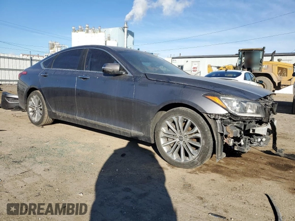 2015 Hyundai Genesis 3.8L with VIN KMHGN4JE0FU027942, listed as a Copart auction lot 89259345 with 120,717 mi miles and Salvage Title. Bid and sale history available at carsss.com. Image 4.