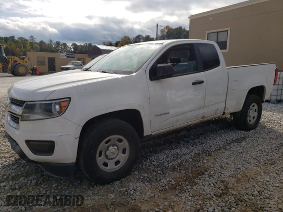 2018 Chevrolet Colorado 2WD Work Truck with VIN 1GCHSBENXJ1100955, listed as a Copart auction lot 74895284 with 48,198 mi miles and Salvage Title. Bid and sale history available at carsss.com. Image 1.