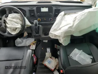 2023 Ford Transit Cargo with VIN 1FTYE1Y85PKB20167, listed as a Copart auction lot 42222895 with 24,222 mi miles and Salvage Title. Bid and sale history available at carsss.com. Image 8.