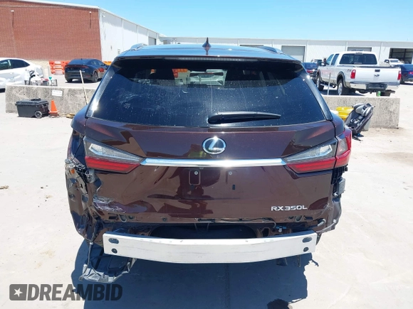 2018 Lexus RX 350L Premium with VIN JTJGZKCA6J2001032, listed as a IAAI auction lot 42285786 with 88,459 mi miles and . Bid and sale history available at DreamBid. Image 17.