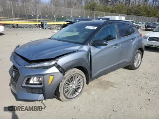 2018 Hyundai Kona SEL with VIN KM8K2CAA4JU187650, listed as a Copart auction lot 47517935 with 62,125 mi miles and Salvage Title. Bid and sale history available at carsss.com. Image 1.