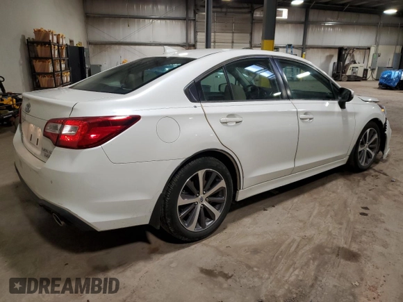2018 Subaru Legacy Limited with VIN 4S3BNEN64J3037993, listed as a Copart auction lot 46683545 with 38,331 mi miles and Salvage Title. Bid and sale history available at carsss.com. Image 3.