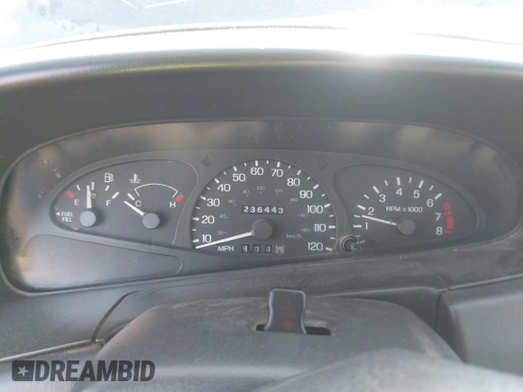 2000 Ford Escort ZX2 with VIN 3FAKP113XYR255310, listed as a IAAI auction lot 42078201 with 236,443 mi miles. Bid and sale history available at carsss.com. Image 7.