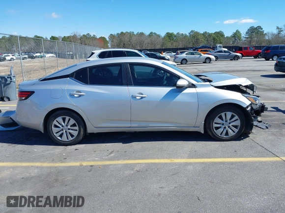 2023 Nissan Sentra S with VIN 3N1AB8BV0PY273691, listed as a IAAI auction lot 41729906 with 21,572 mi miles and . Bid and sale history available at DreamBid. Image 14.