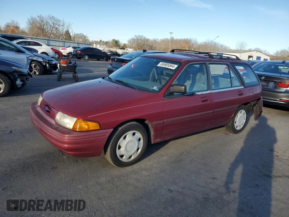 1996 Ford Escort z VIN 1FASP15J7TW112703, wystawiony jako Copart lot #84905564 z przebiegiem 119 575 mil mil oraz Szkoda całkowita • Salvage title. Historia ofert i sprzedaży dostępna na DreamBid. Obrazek 1.