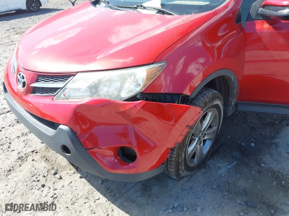 2015 Toyota RAV4 XLE with VIN JTMWFREV9FJ045975, listed as a IAAI auction lot 41896046 with 173,044 mi miles. Bid and sale history available at carsss.com. Image 6.