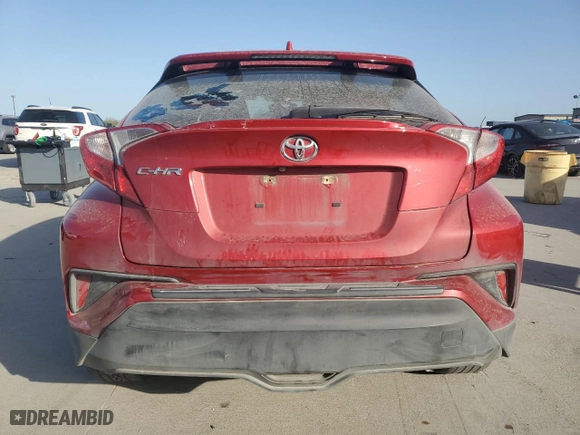 2020 Toyota C-HR LE with VIN JTNKHMBX7L1090051, listed as a Copart auction lot 50170345 with 163,821 mi miles and Salvage Title. Bid and sale history available at carsss.com. Image 6.