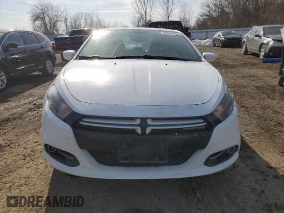 2013 Dodge Dart Rallye with VIN 1C3CDFBH0DD156629, listed as a Copart auction lot 48814425 with 185,930 mi miles and Clean Title. Bid and sale history available at carsss.com. Image 5.