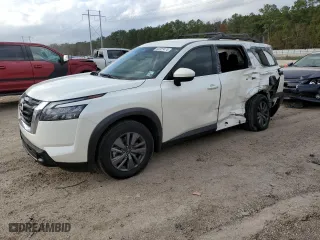 2024 Nissan Pathfinder SV with VIN 5N1DR3BA1RC234363, listed as a Copart auction lot 85327474 with 15,135 mi miles and Salvage Title. Bid and sale history available at carsss.com. Image 1.