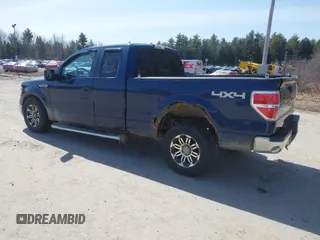 2009 Ford F-150 STX with VIN 1FTRX14889KB49041, listed as a IAAI auction lot 41925348 with 105,253 mi miles. Bid and sale history available at carsss.com. Image 3.