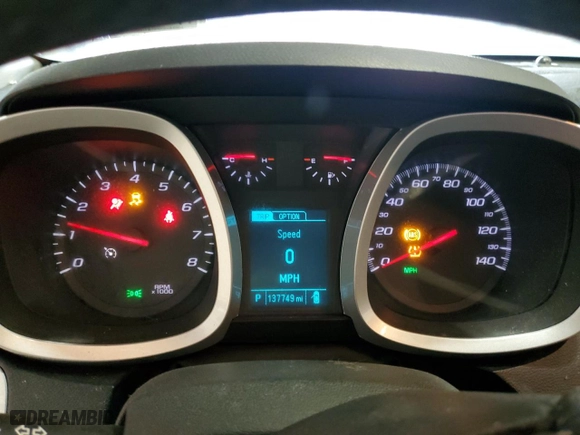 2016 Chevrolet Equinox LT with VIN 1GNFLFEKXGZ107729, listed as a Copart auction lot 52396495 with 137,749 mi miles and Salvage Title. Bid and sale history available at carsss.com. Image 9.