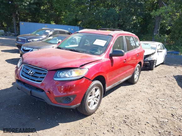 2012 Hyundai Santa Fe GLS with VIN 5XYZG3AB9CG143788, listed as a IAAI auction lot 40249450 with 139,594 mi miles. Bid and sale history available at carsss.com. Image 2.