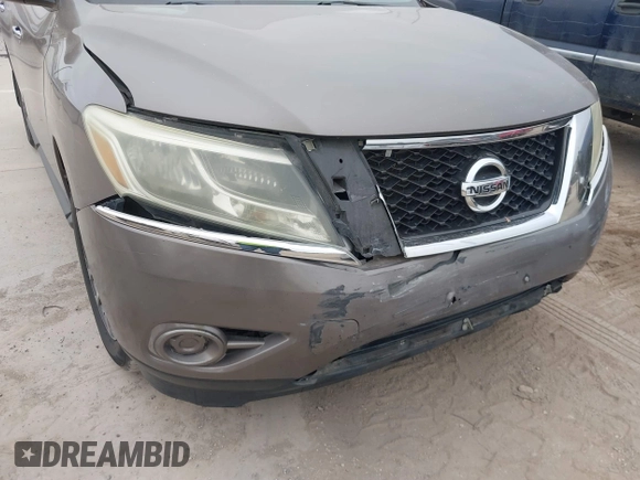 2013 Nissan Pathfinder SV с VIN 5N1AR2MM6DC630527, выставлен на аукционе IAAI как лот 41241198 с пробегом 164 955 миль миль и . История ставок и продаж доступна на DreamBid. Изображение 6.