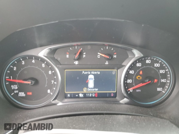 2024 Chevrolet Equinox RS with VIN 3GNAXMEG0RL161372, listed as a Copart auction lot 76330864 with 11,312 mi miles and Salvage title. Bid and sale history available at DreamBid. Image 9.