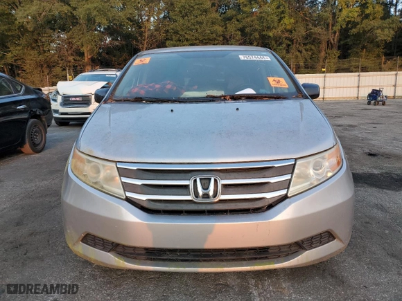 2012 Honda Odyssey EX with VIN 5FNRL5H47CB143830, listed as a Copart auction lot 76574444 with 0 mi miles and Clean Title. Bid and sale history available at carsss.com. Image 5.