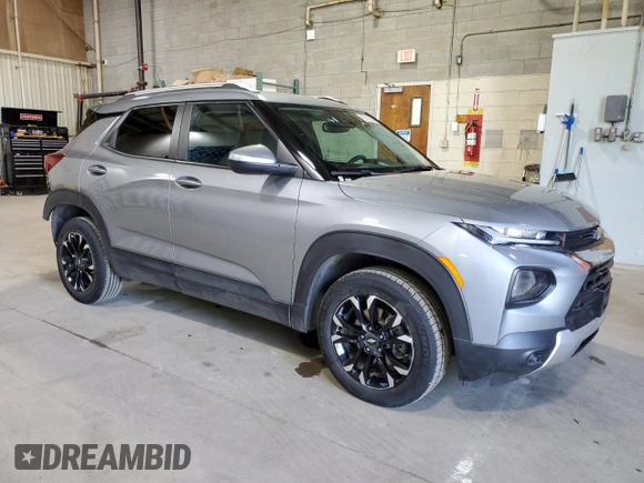 2023 Chevrolet TrailBlazer LT with VIN KL79MRSLXPB184625, listed as a Copart auction lot 55339135 with 48,470 mi miles and Clean Title. Bid and sale history available at DreamBid. Image 4.