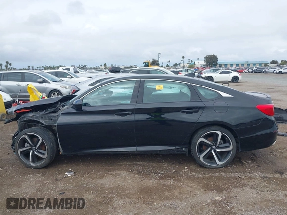 2019 Honda Accord Sport with VIN 1HGCV1F34KA027528, listed as a IAAI auction lot 42146346 with 51,221 mi miles and . Bid and sale history available at DreamBid. Image 15.
