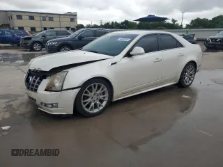 2012 Cadillac CTS Premium z VIN 1G6DP5E34C0144350, wystawiony jako Copart lot #56056345 z przebiegiem Nie podano mil oraz Szkoda całkowita • Salvage title. Historia ofert i sprzedaży dostępna na DreamBid. Obrazek 1.