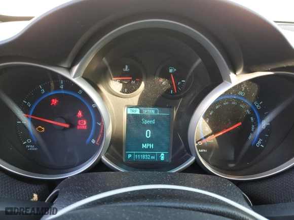 2015 Chevrolet Cruze LT with VIN 1G1PC5SB2F7268204, listed as a Copart auction lot 84710314 with 111,832 mi miles and Salvage Title. Bid and sale history available at carsss.com. Image 9.