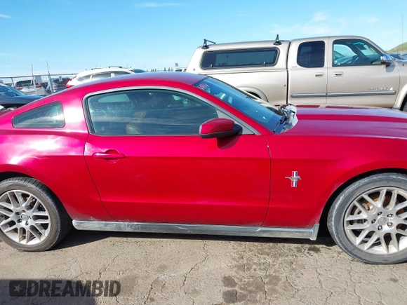 2012 Ford Mustang V6 Premium with VIN 1ZVBP8AM7C5270903, listed as a IAAI auction lot 41631200 with 171,138 mi miles. Bid and sale history available at carsss.com. Image 14.