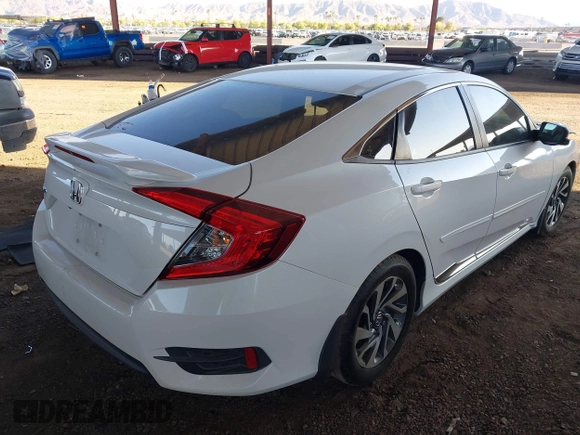 2016 Honda Civic Sedan EX with VIN 19XFC2F71GE001550, listed as a IAAI auction lot 41980420 with 118,795 mi miles. Bid and sale history available at carsss.com. Image 4.