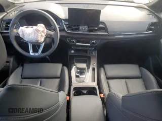 2024 Audi Q5 S line Premium Plus with VIN WA1E2AFY9R2024733, listed as a Copart auction lot 56827735 with Not provided miles and Salvage title. Bid and sale history available at DreamBid. Image 8.