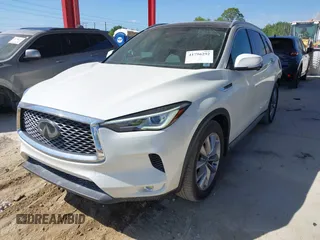 2020 Infiniti QX50 Luxe with VIN 3PCAJ5M16LF112261, listed as a IAAI auction lot 41796292 with 40,095 mi miles and . Bid and sale history available at DreamBid. Image 17.