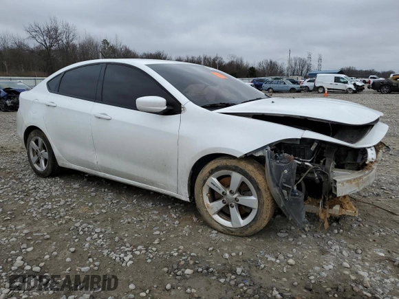 2016 Dodge Dart SXT with VIN 1C3CDFBB3GD750499, listed as a Copart auction lot 44027405 with Not Provided miles and Salvage Title. Bid and sale history available at carsss.com. Image 4.