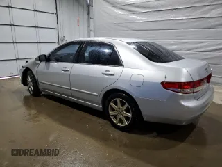 2003 Honda Accord EX z VIN 1HGCM66533A001604, wystawiony jako Copart lot #52806225 z przebiegiem 185 379 mil mil oraz Szkoda całkowita • Salvage title. Historia ofert i sprzedaży dostępna na DreamBid. Obrazek 2.