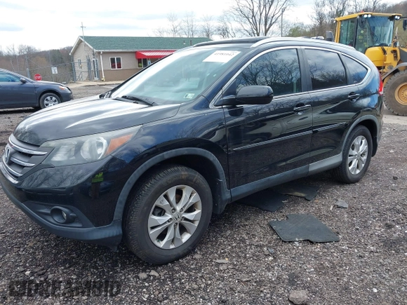 2012 Honda CR-V EX-L with VIN 2HKRM4H72CH607903, listed as a IAAI auction lot 41981042 with 203,584 mi miles. Bid and sale history available at carsss.com. Image 2.