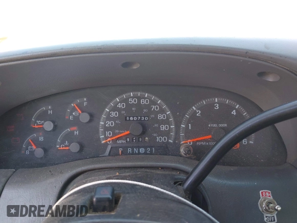 1997 Ford F-150 with VIN 1FTDF18W1VKC71272, listed as a IAAI auction lot 42736151 with 160,730 mi miles and . Bid and sale history available at DreamBid. Image 7.