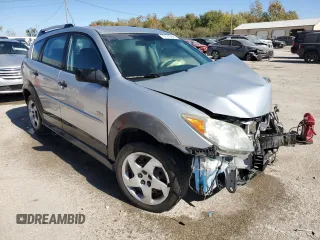 2007 Pontiac Vibe with VIN 5Y2SL65847Z401185, listed as a Copart auction lot 76122924 with 97,215 mi miles and Salvage Title. Bid and sale history available at carsss.com. Image 4.