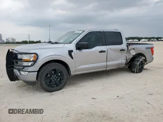 2022 Ford F-150 XL z VIN 1FTFW1E89NFA48548, wystawiony jako Copart lot #57250525 z przebiegiem 72 673 mil mil oraz Szkoda całkowita • Salvage title. Historia ofert i sprzedaży dostępna na DreamBid. Obrazek 1.