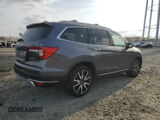 2021 Honda Pilot Elite with VIN 5FNYF6H04MB035043, listed as a Copart auction lot 39205114 with 35,870 mi miles and Salvage Title. Bid and sale history available at carsss.com. Image 3.