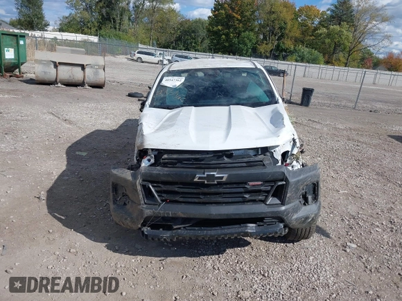 2023 Chevrolet Colorado 4WD Trail Boss with VIN 1GCPTEEK1P1264569, listed as a IAAI auction lot 40547362 with Not Provided miles. Bid and sale history available at carsss.com. Image 12.