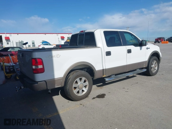 2006 Ford F-150 XLT with VIN 1FTPW14566KA83018, listed as a IAAI auction lot 41993166 with 246,142 mi miles. Bid and sale history available at carsss.com. Image 4.
