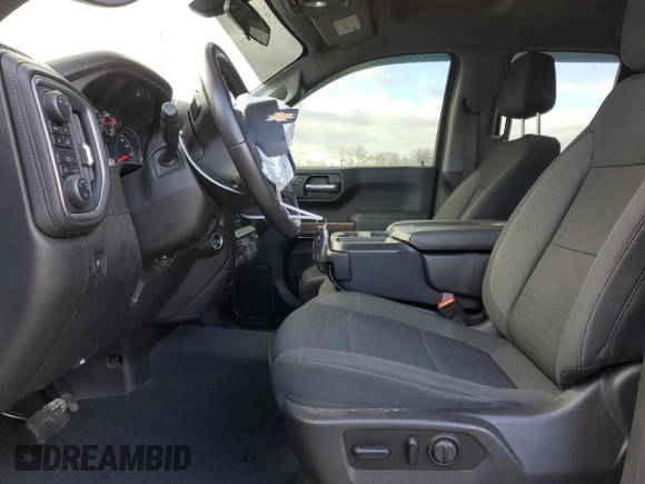 2021 Chevrolet Silverado 1500 LT with VIN 1GCRYDED2MZ103019, listed as a Copart auction lot 86973594 with 36,179 mi miles and Salvage Title. Bid and sale history available at DreamBid. Image 7.